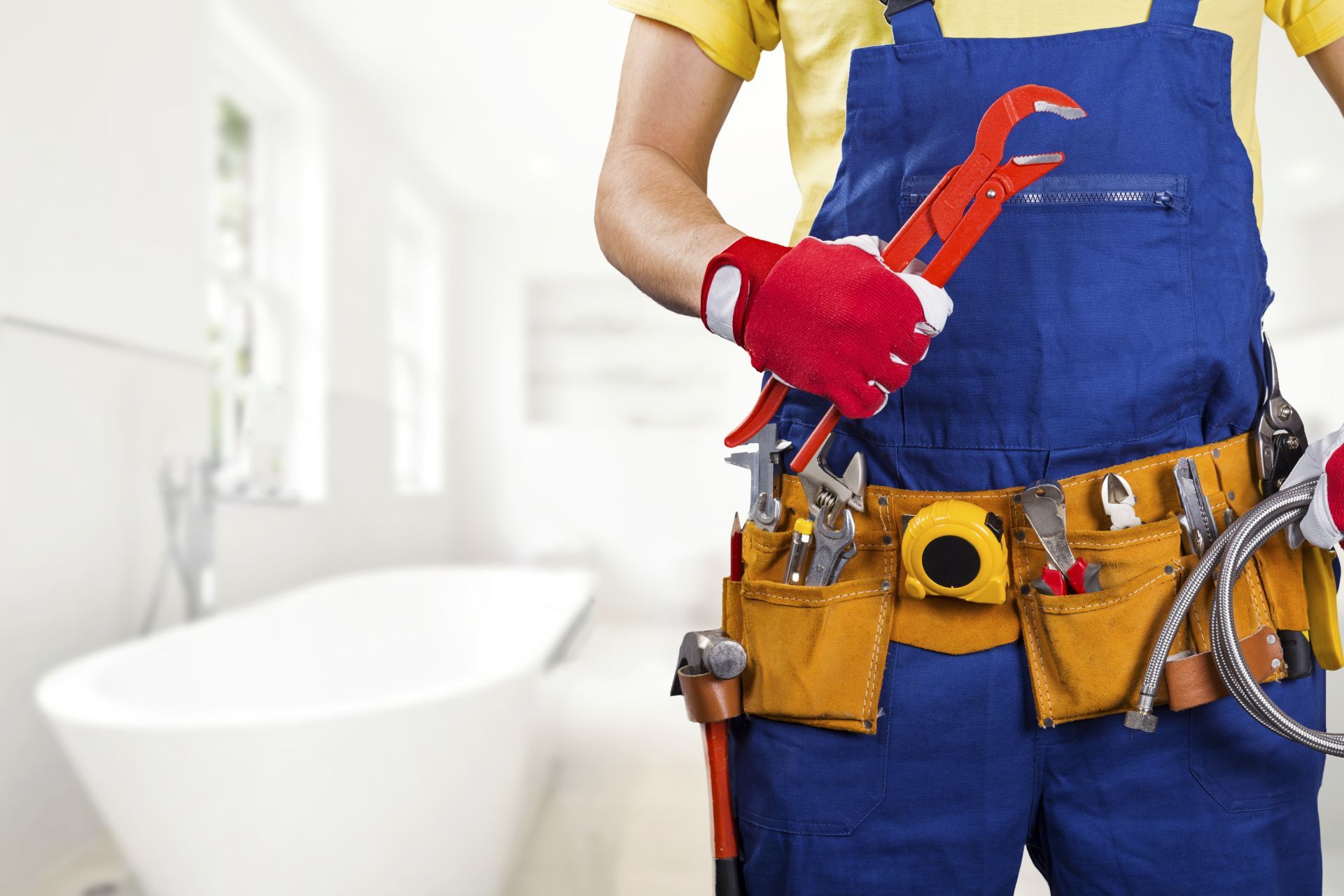 Pipe repair and replacement plumbing work